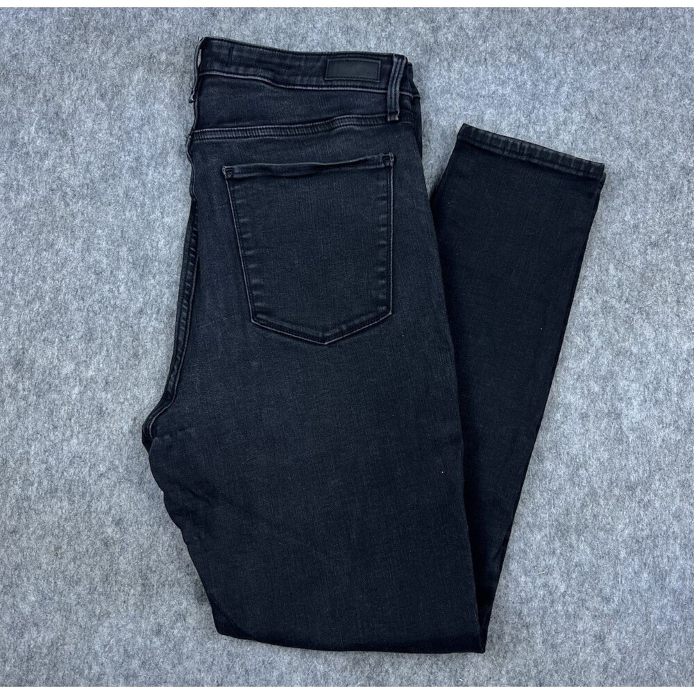 Abercrombie & Fitch Women's Jeans The Super Skinny Ankle High Rise Black Size 12